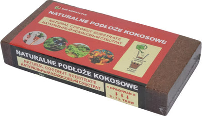 Kokosjord Naturlig Vækstmedie 0,5 kg