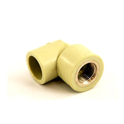 90° PP-R bøjning med indvendigt messinggevind 25 x 1/2" fra Idmar Group