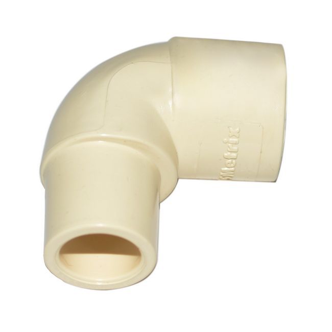 USMetrix 90° nippelbøjning 1/2" KW/KZ CPVC