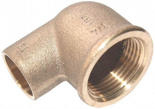 Viega bøjning 18 mm 1/2" indvendig gevind