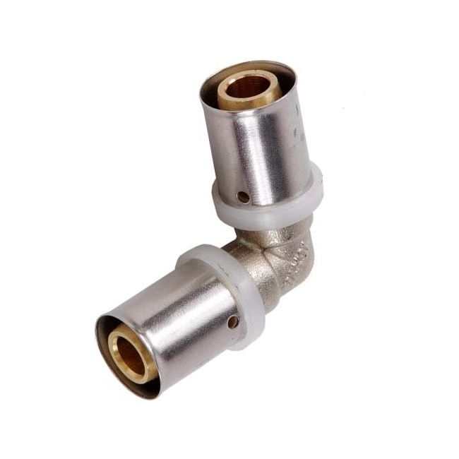 To-sidet presfittingsbøjning Idmar Group 16 x 16 mm