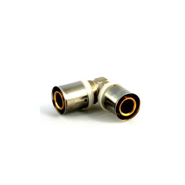 To-sidet presset rørbøjning Idmar Group 20 x 20 mm