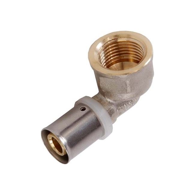 Presfittingsbøjning Idmar Group med indvendigt gevind 3/4" x 20 x 2 mm