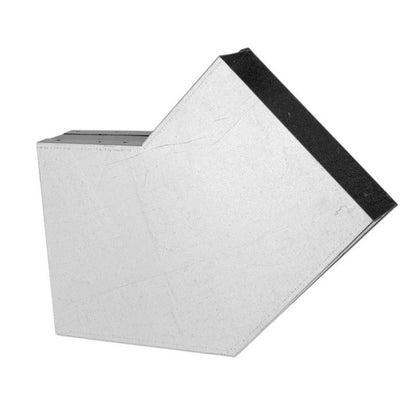 Ventilationsbøjning 150x50 mm 45° Galvaniseret Stål