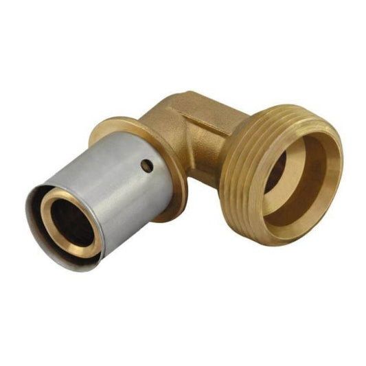 KAN-therm Ultrapress 90° bøjning 16 mm GZ 1/2"