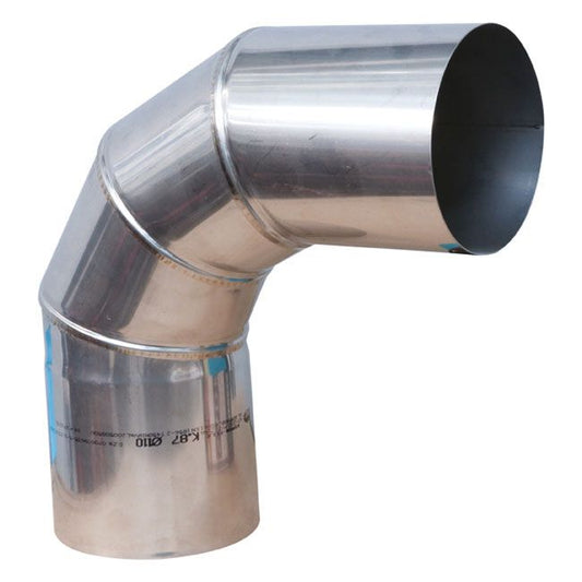 Komin-Flex bøjning 87° 150 mm