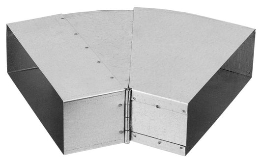 Justerbart kollektørbøjning Darco 150 x 50 mm 25-45° galvaniseret