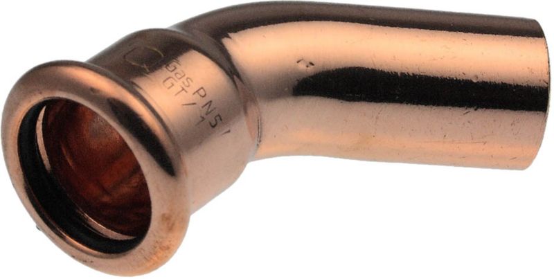 KAN-therm nippelbøjning 45° 18 mm til vand