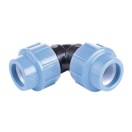 PE-rørbøjning lige 32 x 32 mm