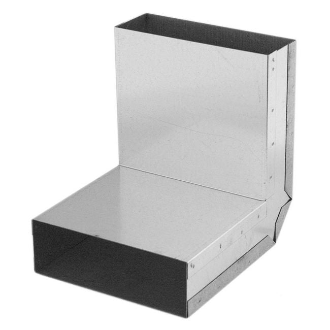 Ventilationsbøjning Væg-Loft 150x150 mm Galvaniseret Stål | 5907803625582