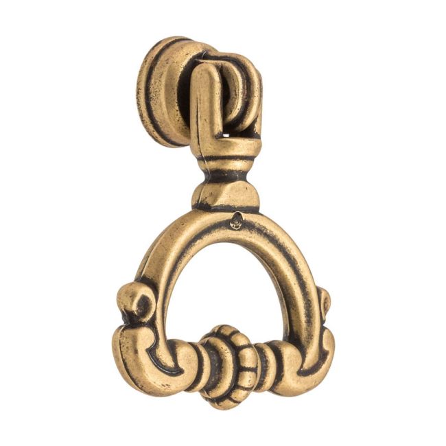 Retro møbelknop Gamet ZnAl patineret messing