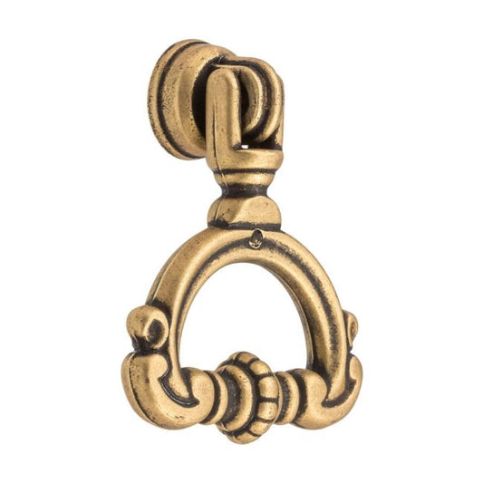 Retro møbelknop Gamet ZnAl patineret messing