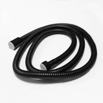 Brusesøjle med Regnbruser 20 cm Sort Mat 5903205769923