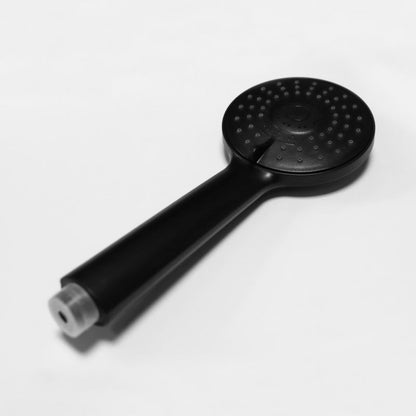 Brusesøjle med Regnbruser 20 cm Sort Mat 5903205769923