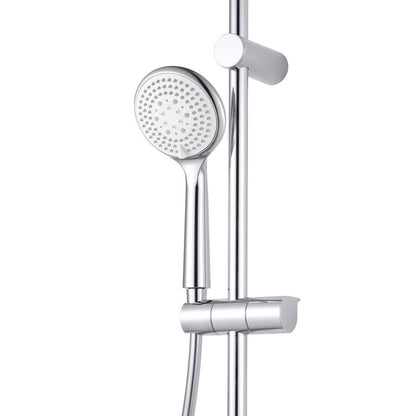 Termostatisk Brusesøjle Cavally 115,7 cm Sølv 3 Funktioner