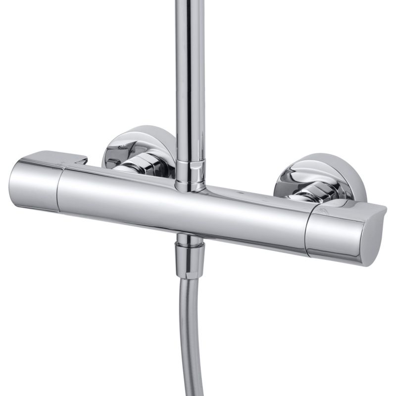GoodHome Cavally termostatisk brusekolonne