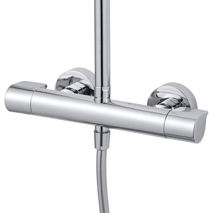 GoodHome Cavally termostatisk brusekolonne