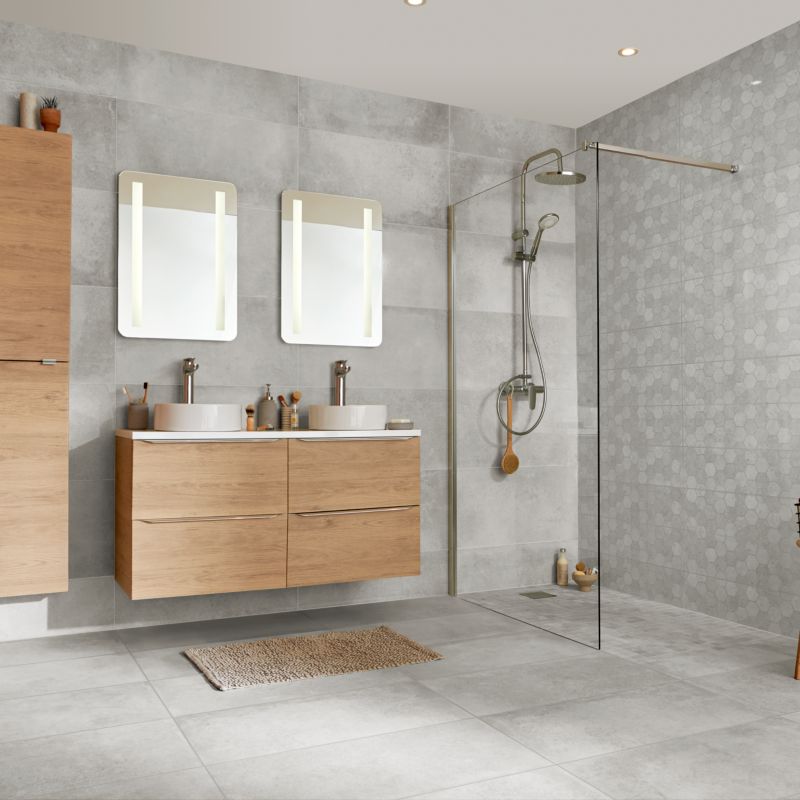 GoodHome Cavally termostatisk brusekolonne