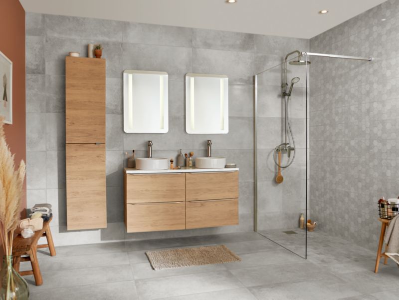 GoodHome Cavally termostatisk brusekolonne