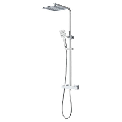 Termostatisk Brusesøjle 130 cm Krom 25 cm Hovedbruser
