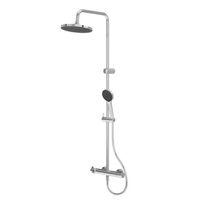 Termostatisk Brusesøjle Maza 23 cm 1-Funktion Krom