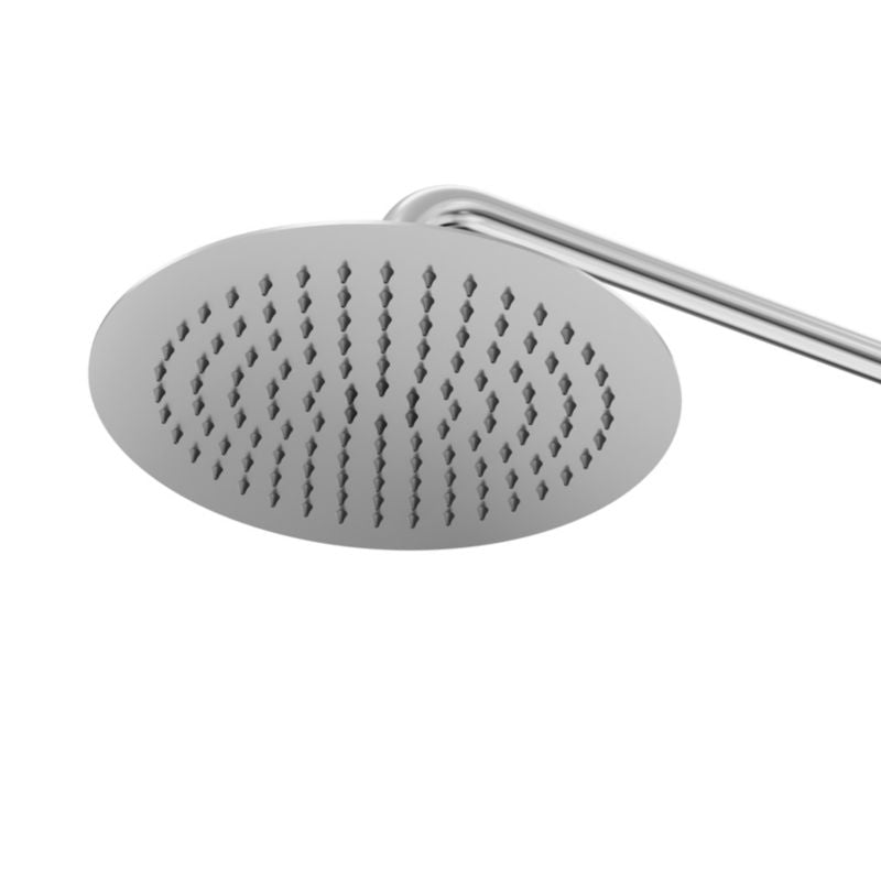 Termostatisk Brusesøjle Owens 250 mm Forkromet 132,9 cm
