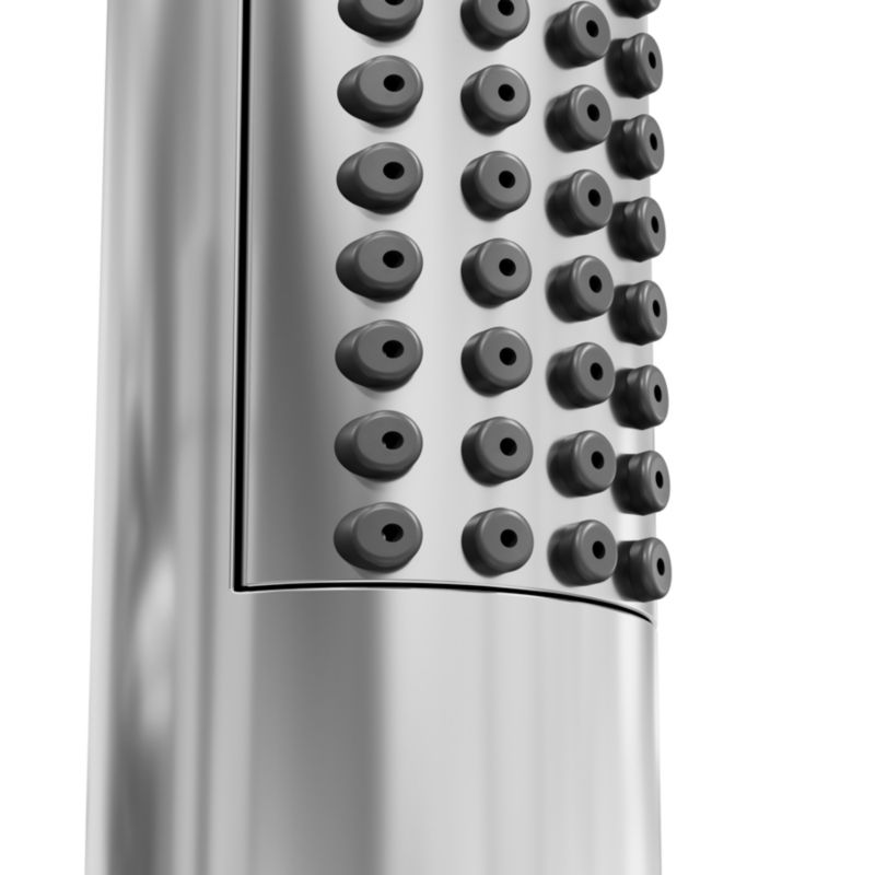 Termostatisk Brusesøjle Owens 250 mm Forkromet 132,9 cm