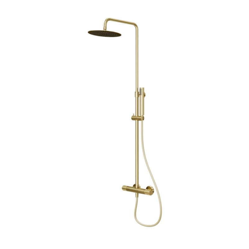 Brusesøjle Owens Termostatisk Gylden 136,4 cm