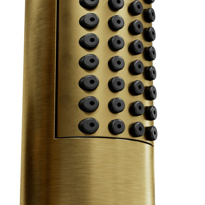 Brusesøjle Owens Termostatisk Gylden 136,4 cm