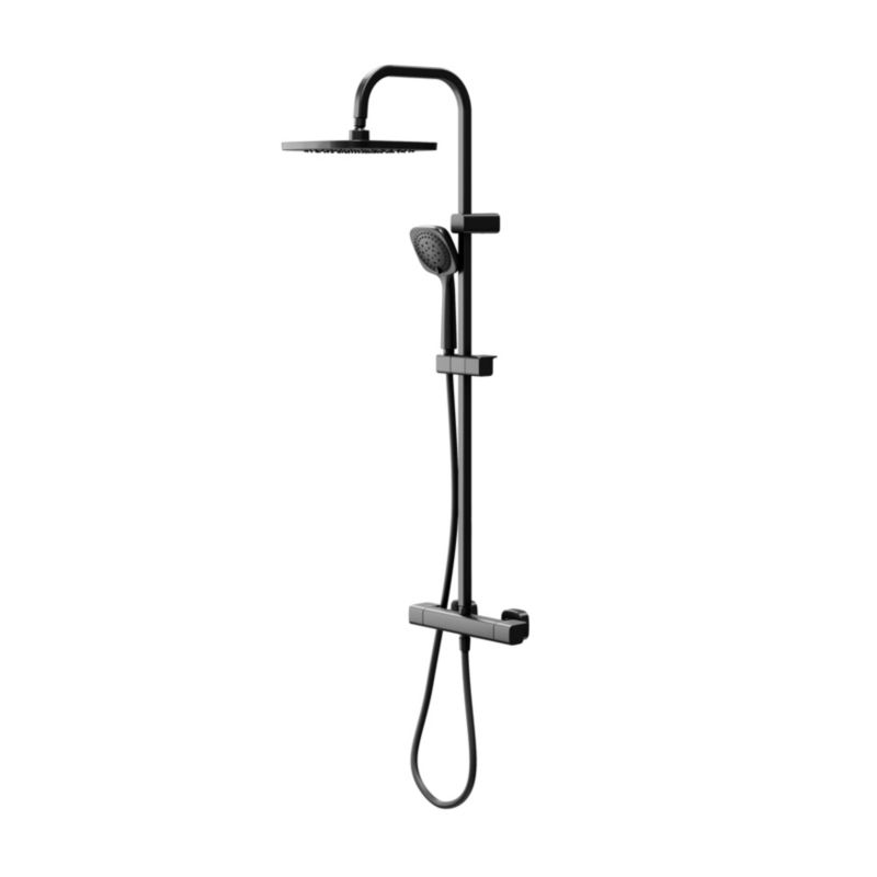 Brusekolonne Teesta med Termostatarmatur Sort 115,3 cm | 3663602321224