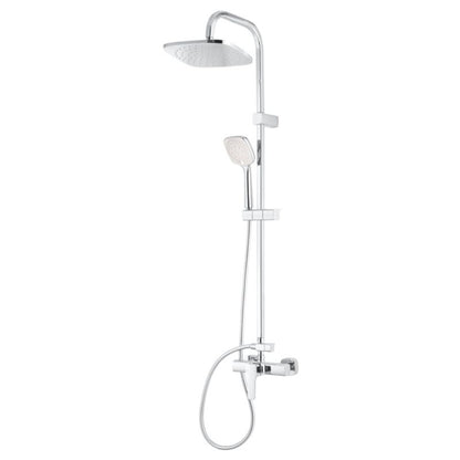 Brusesøjle Teesta med Armatur Krom 163,9 cm