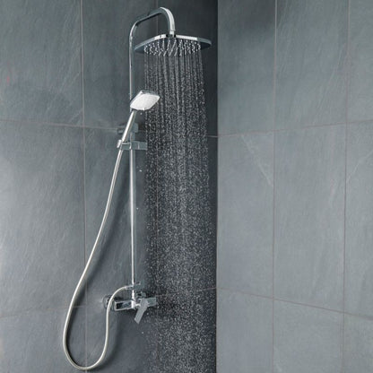 Brusesøjle Teesta med Armatur Krom 163,9 cm