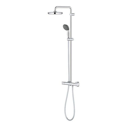 Brusesøjle Vitalio Start 21 cm med Termostatisk Armatur Krom | 4005176985690