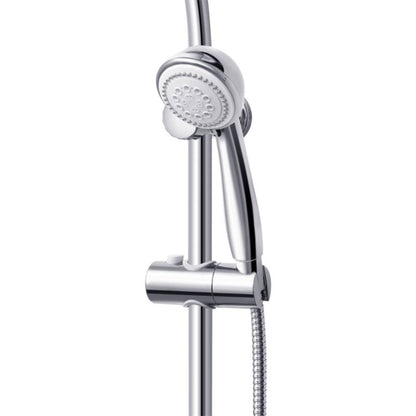 Brusesøjle 5 Funktioner 19,8 cm Krom 77 cm