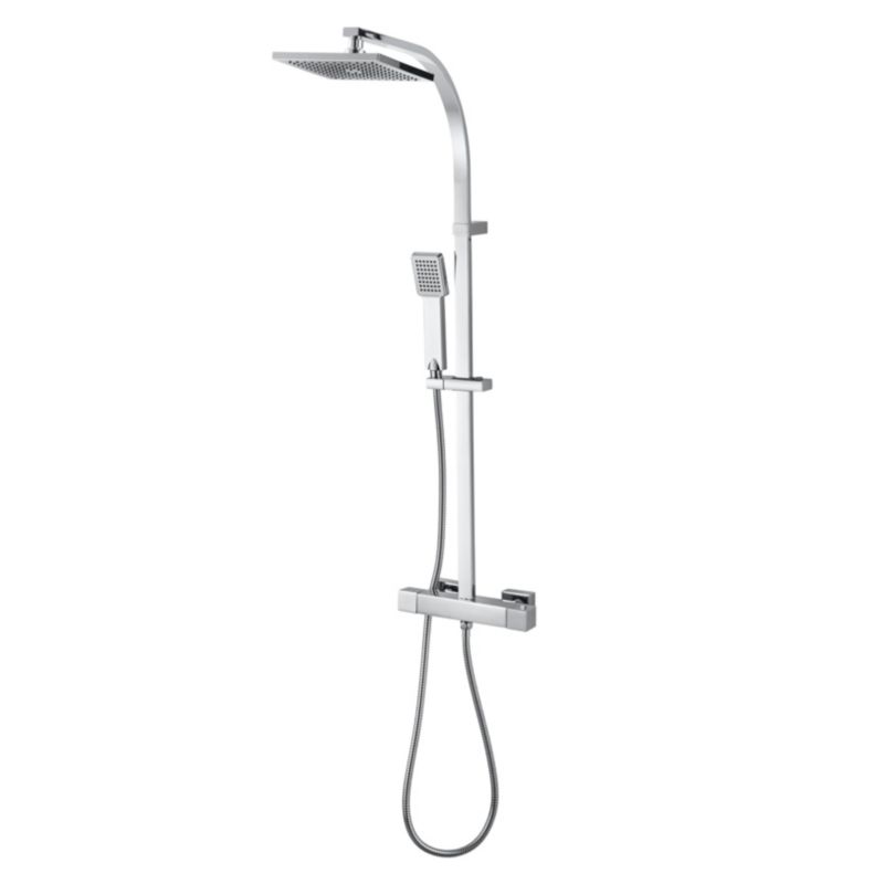 Termostatisk Brusesøjle Kever Krom 106,3 cm