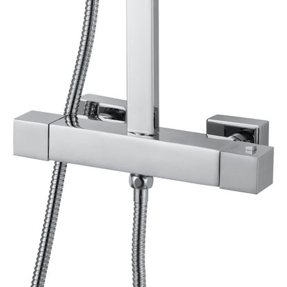 Termostatisk Brusesøjle Kever Krom 106,3 cm