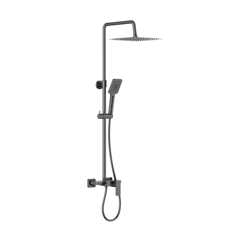 Brusesøjle Harris 3-Funktion Gun Metal 86-112 cm | 5902273571940
