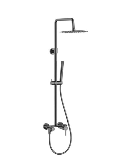 Brusesøjle Travis 3-Funktion med Batteri Gun Metal 25 cm