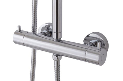 Weddell brusekolonne Ø 30 cm med 3 funktioner og termostatbatteri