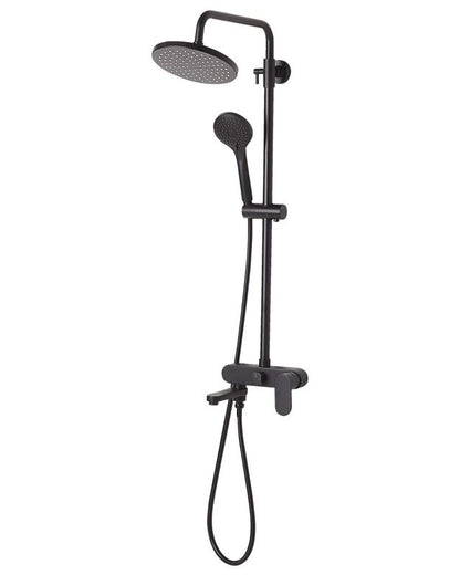 Brusesøjle med Regnbruser Sort 83 cm