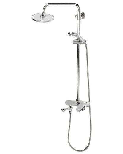 Brusesøjle med Regnbruser Sølv 83 cm 1 stk.