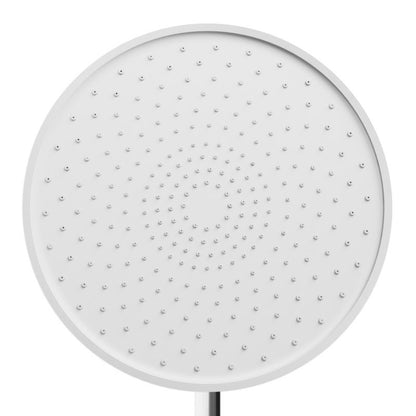 Brusekolonne med Termostatisk Batteri 254 mm Hovedbruser Krom 163 cm