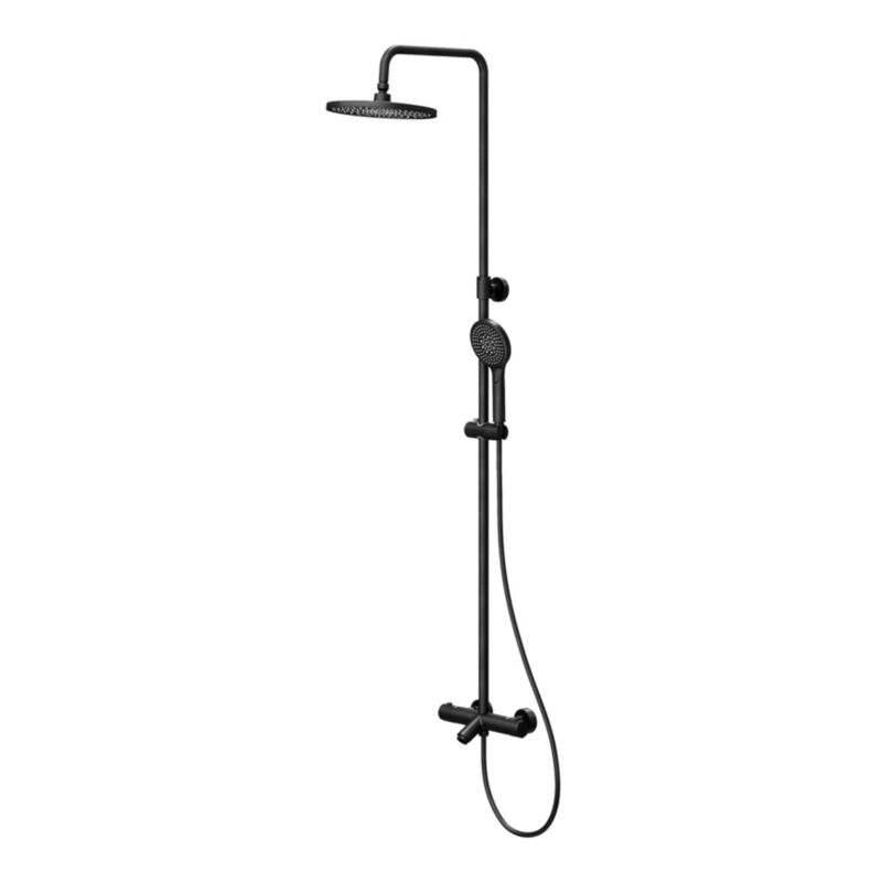 Termostatisk Brusesøjle Anika Sort 163 cm 5059340725604