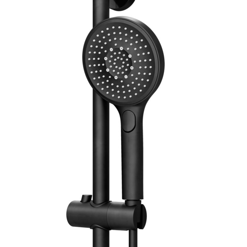 Termostatisk Brusesøjle Anika Sort 163 cm 5059340725604