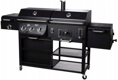 Kombigrill ARIZONA 203x60 cm Sort