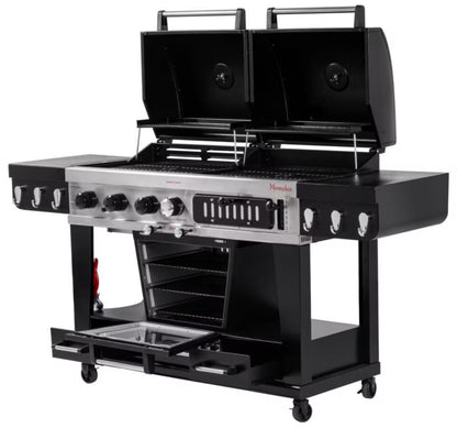 Kombigrill Falcon 4 3-i-1 Sort