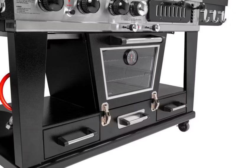 Kombigrill Falcon 4 3-i-1 Sort