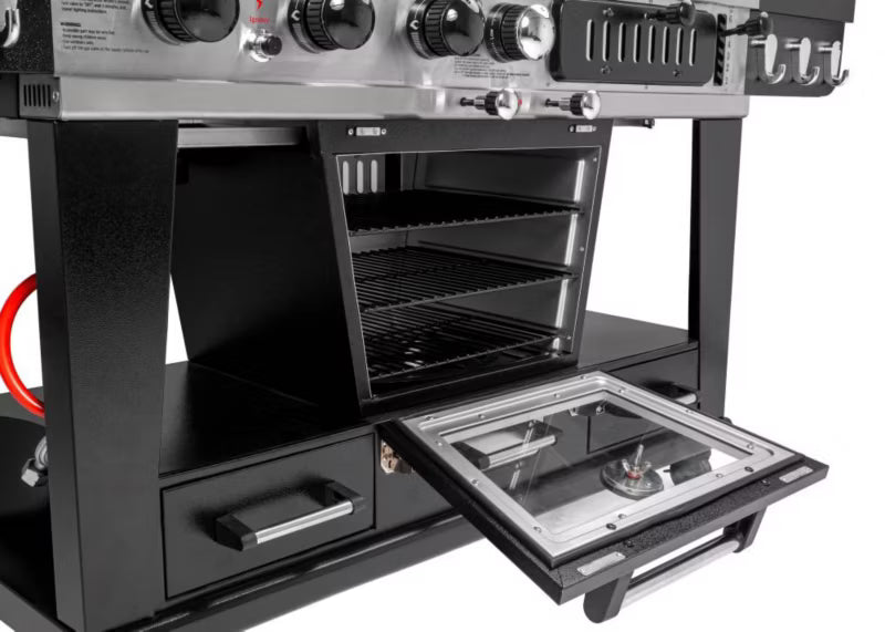 Kombigrill Falcon 4 3-i-1 Sort