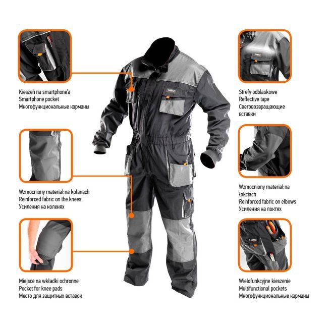 Arbejdsoveralls NEO M/50