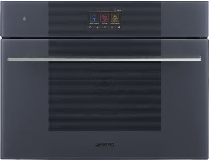 Kombiovn med Mikro SO4104M2PG 60 cm Grå